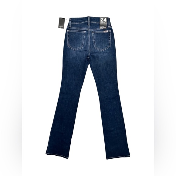 JOEโS Jeans High Rise Curvy Bootcut Denim Dark Wash Women Size 24 $189 MSRP - Picture 5 of 12